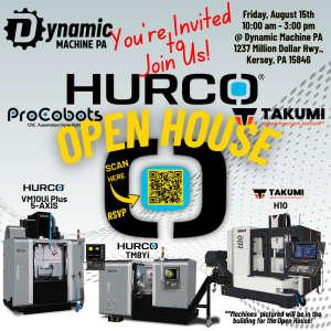 HURCO Open House Pop-Up
